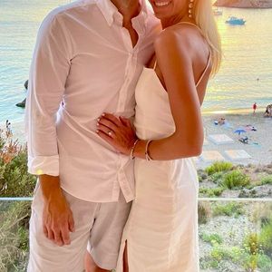 Zara Cream Midi Dress